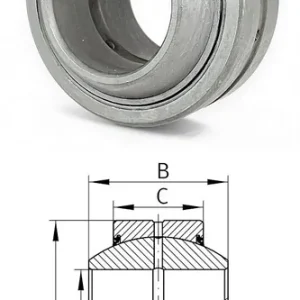Zertifiziert GE40-FO-2RS